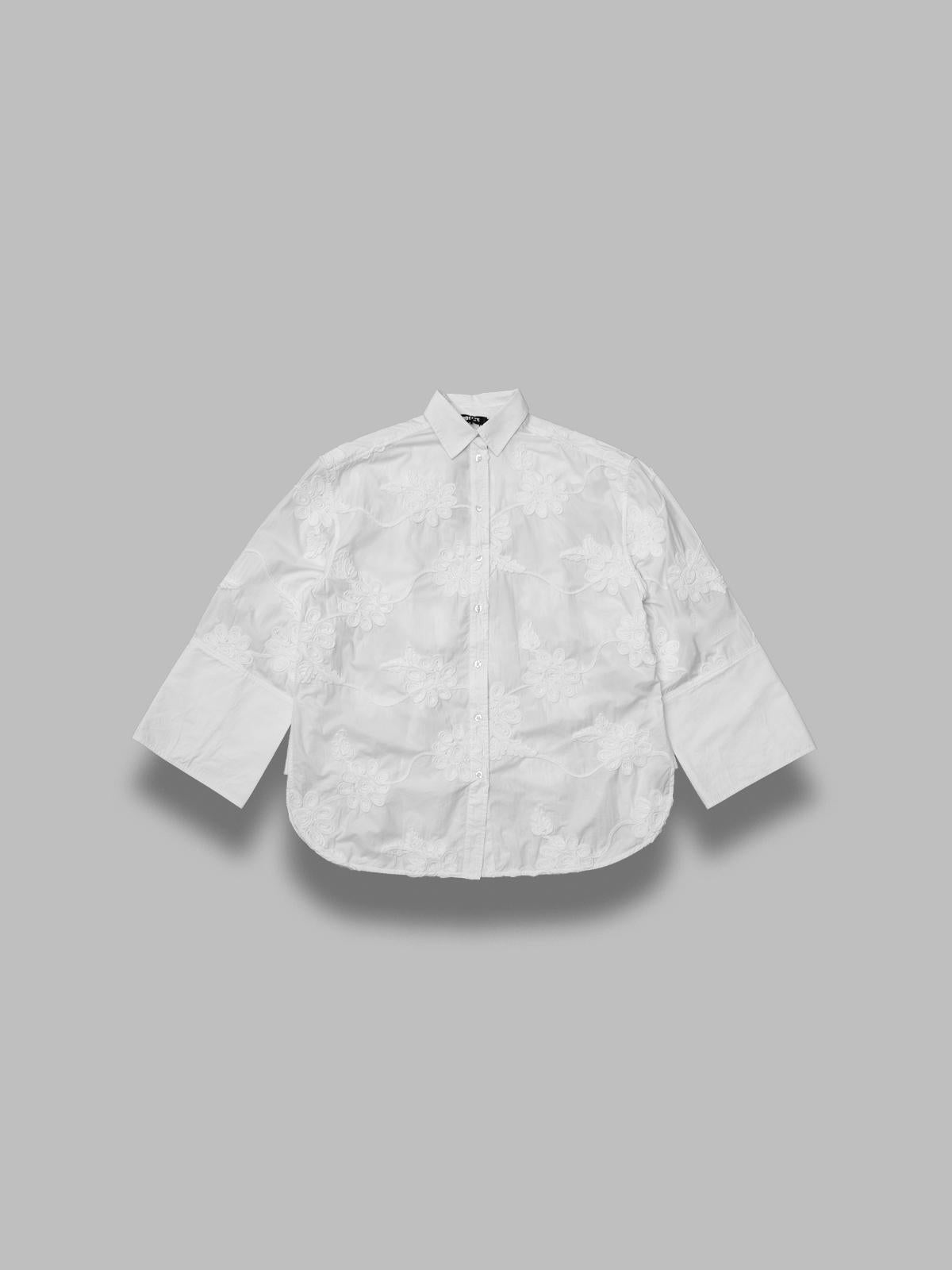 flower oversized shirt 115558400-BCR533- 400 ROTATE 