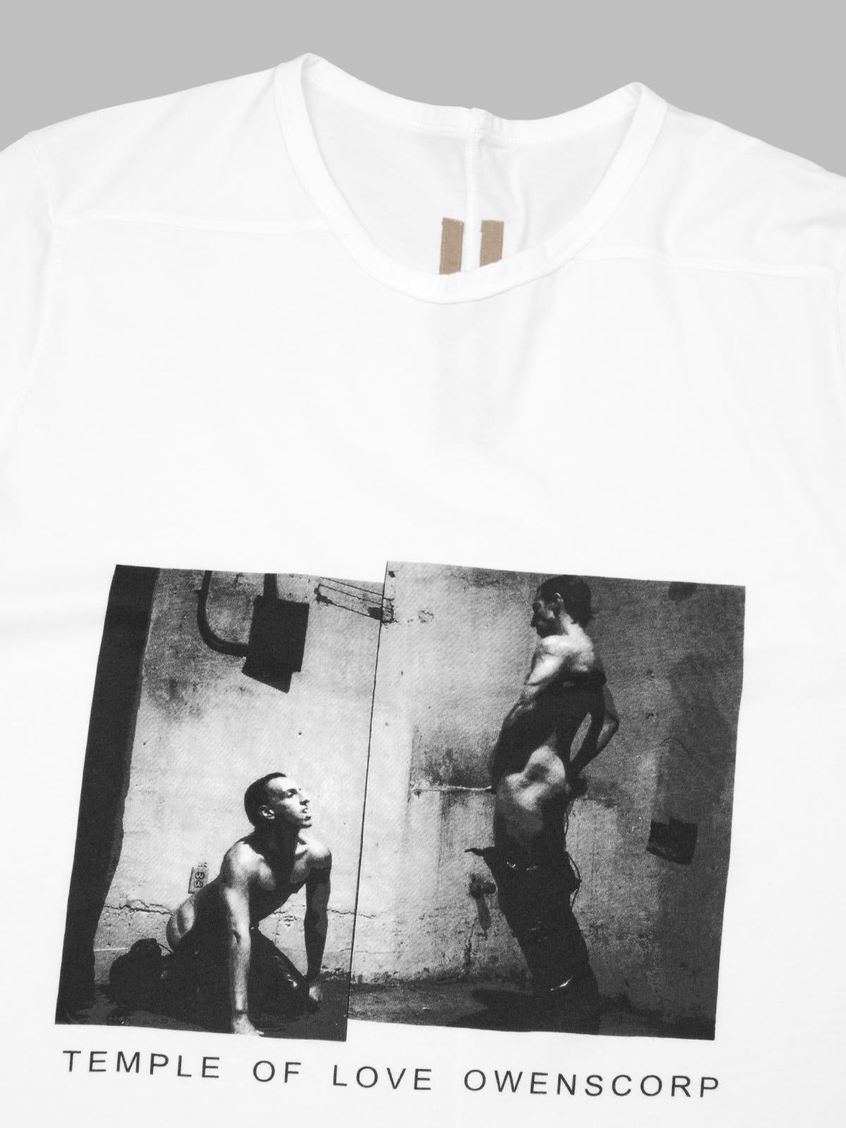 level t-shirt DU01F4250-RNEP6P- 1109 RICK OWENS DRKSHDW 