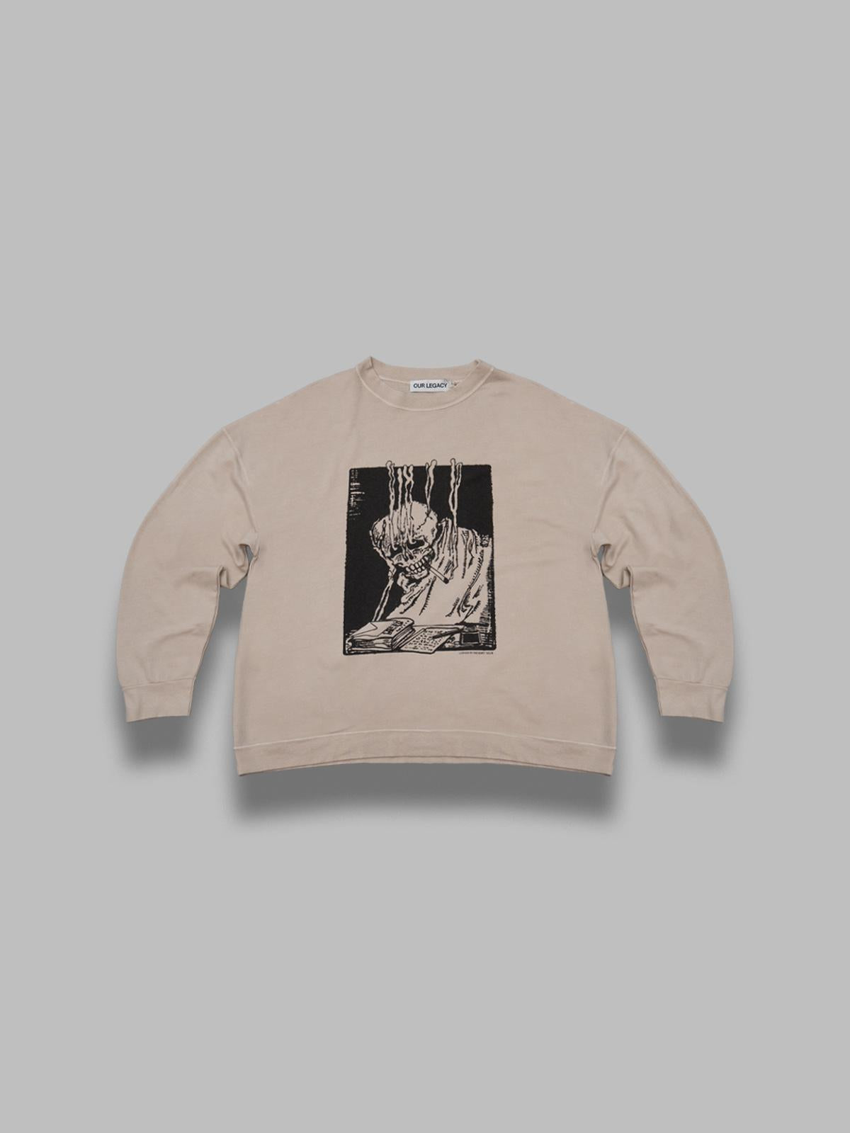slack sweatshirt M2266SA- IVY OUR LEGACY 