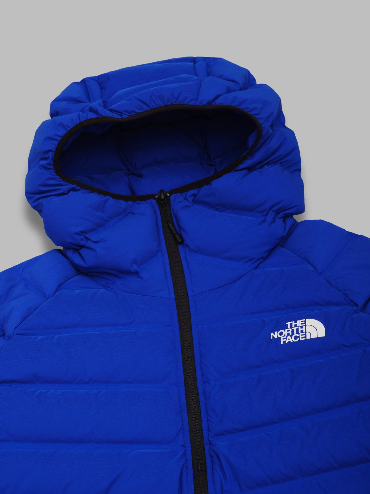 m rmst down hoodie - 20d x 20d 148 g/m² 83% nylon, 17% elastane woven with non-pfc durable water-repellent NF0A7UQA 40S1 THE NORTH FACE 