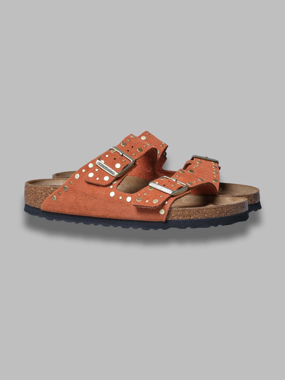 arizona rivet dark rust, suede leather - calz. s 1029513 RT BIRKENSTOCK 