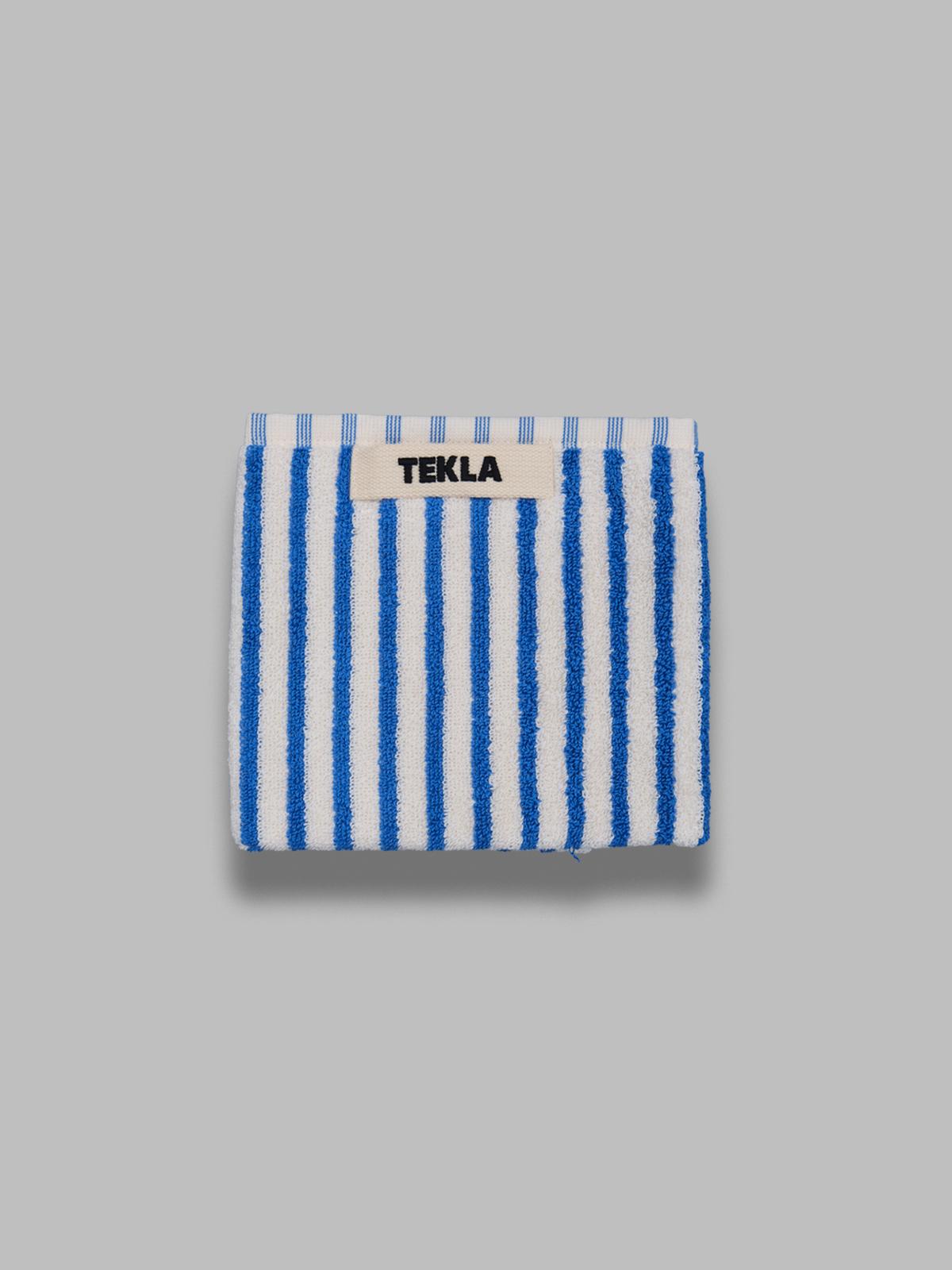 towel - coastal blue stripes TOWEL-30X50- CBS TEKLA 