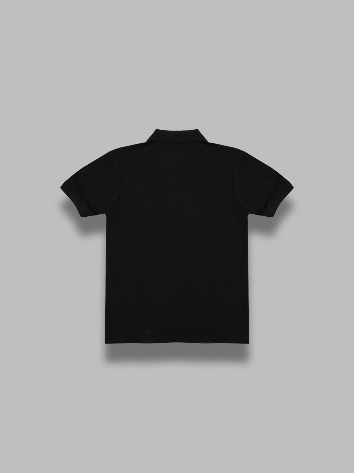 t-shirt red emblem knit AX-T006-051- BK COMME DES GARÇONS PLAY 