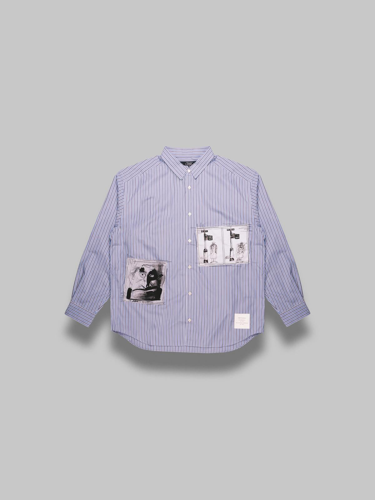 men's shirt HP-B009-W25- BLWH COMME DES GARÇONS HOMME 