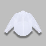 trompe l'oeil button down shirt VAQ11B001- WHT VAQUERA 