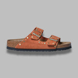 arizona rivet dark rust, suede leather - calz. s 1029513 RT BIRKENSTOCK 