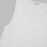 rib tank top TS0006-LJ1030- WH086 LEMAIRE 