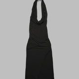 cowl neck maxi dress 250W835 BK MISBHV 