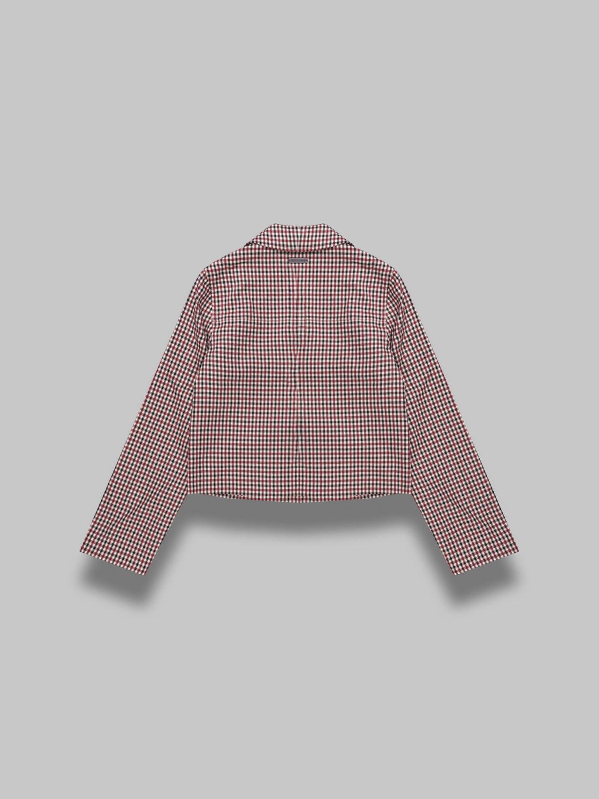 the marie mini check jacket VOL2626- MULTI HOUSE OF SUNNY 