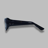 irfan sunglasses - mediterranee acetate, black lens - made in japan PT-5805- BL PORT TANGER 