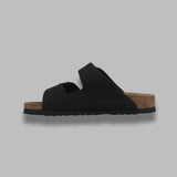 arizona big buckle black, nubuck leather - calz. s 1023290 BK BIRKENSTOCK 
