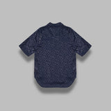 s/s western shirt - rayon leopard jacquard SX274- NYBK NEEDLES 