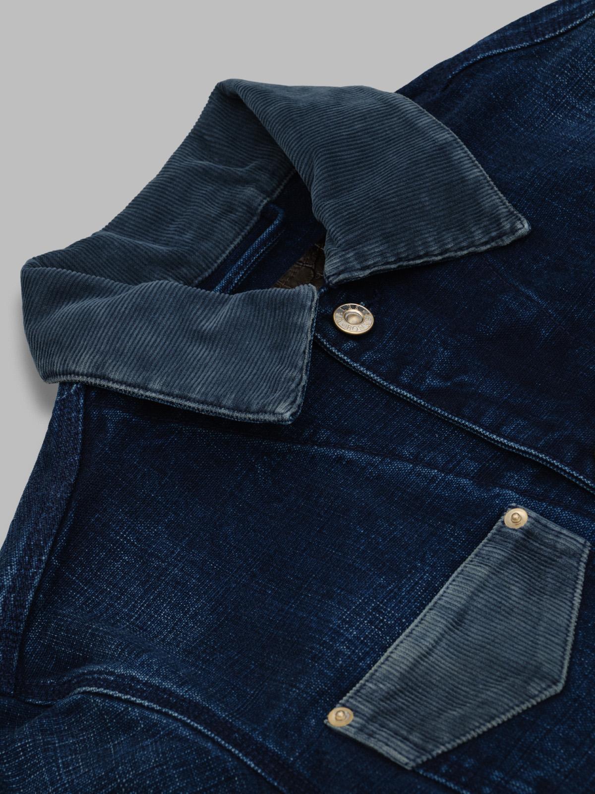 sierra indigo jacket UA25DE03-CO03-504- IND WALES BONNER 