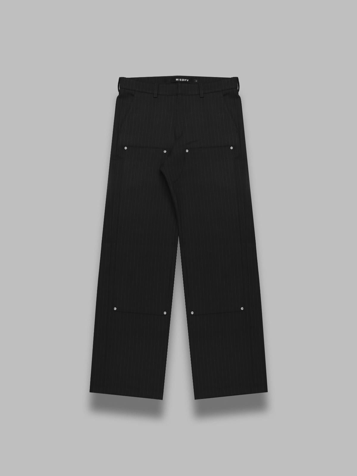 pinstripe carpenter trousers 251M314- BK MISBHV 