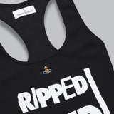 ripped & ready querelle top - black 1G01000V-J009C- N401 VIVIENNE WESTWOOD 