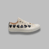 Converse Big Heart Chuck Taylor 70 Low Top A08150C- WH COMME DES GARÇONS PLAY 