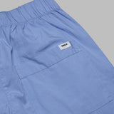 poplin pajamas pants - cornflower blue - 100% organic cotton - made in portugal