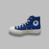 Converse Chuck Taylor All Star 70 High in Blue Royal<BR/> A08794C- BL COMME DES GARÇONS PLAY 