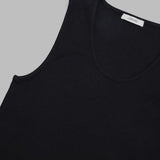 rib tank top TS0006-LJ1030- BK999 LEMAIRE 