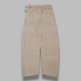 twisted belted pants PA326LD1054- BK201 LEMAIRE 