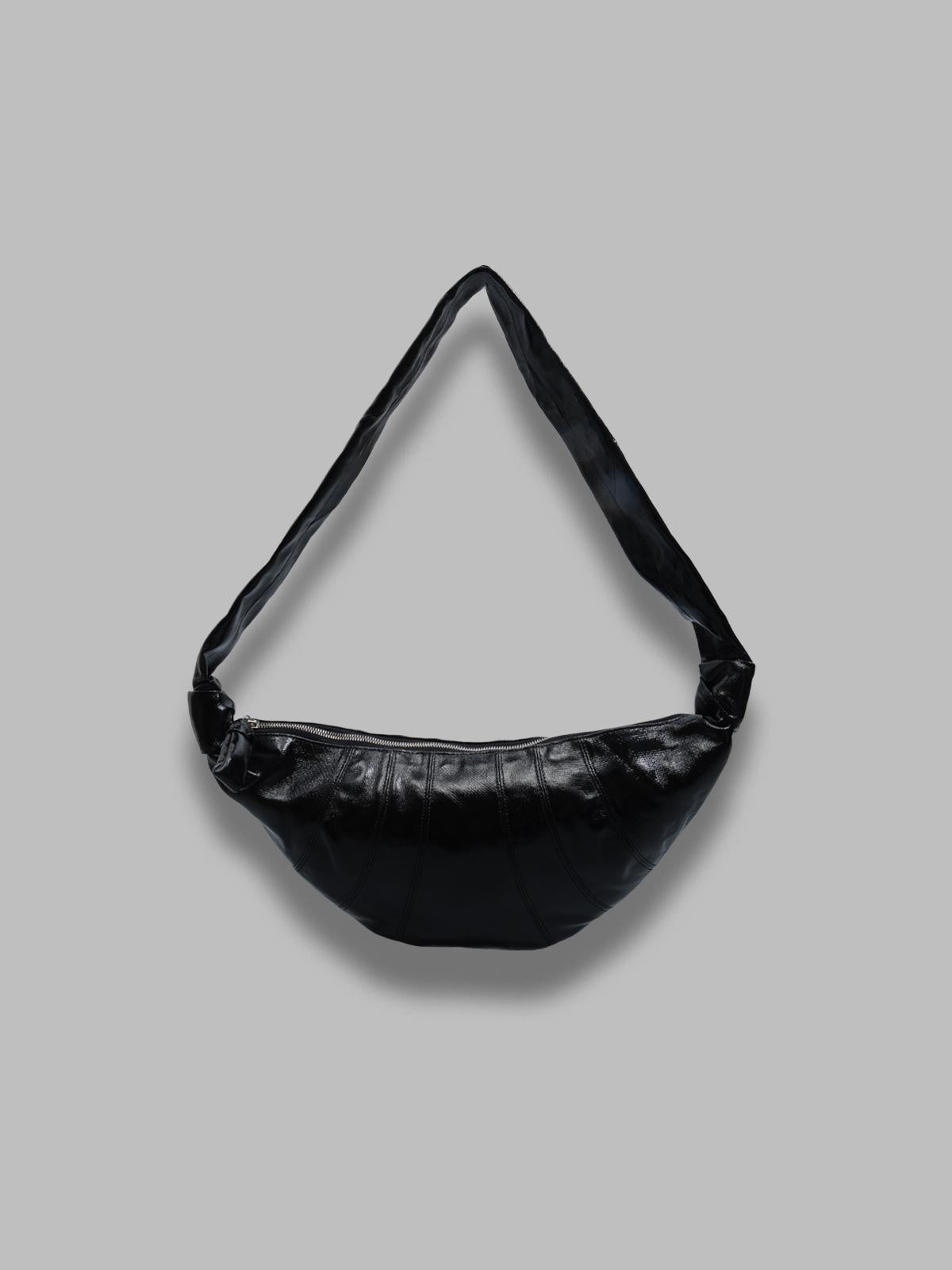 medium croissant bag BG0001 LF1329- BK999 LEMAIRE 