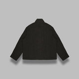 shrunken fullzip polo M4256SBS- BRW OUR LEGACY 