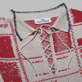 checked dress - beige/red 1801001G-Y003I- C401 VIVIENNE WESTWOOD 