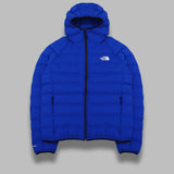 m rmst down hoodie - 20d x 20d 148 g/m² 83% nylon, 17% elastane woven with non-pfc durable water-repellent NF0A7UQA 40S1 THE NORTH FACE 