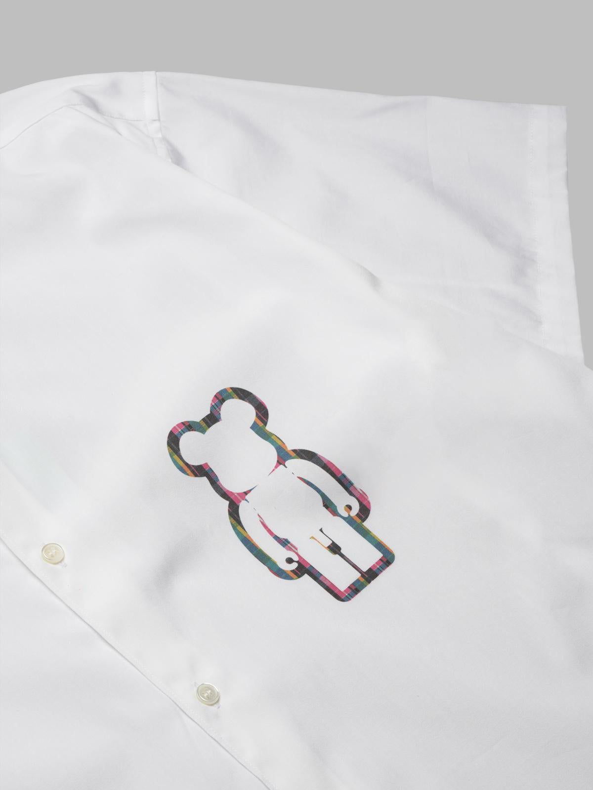 men's shirt woven FO-B038-S25- WHT COMME DES GARÇONS SHIRT 