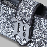 crystal shoulder mini bag 250A412 BK MISBHV 