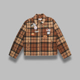 kiss my patch jacket AW25FJK0101- MULTI CARNE BOLLENTE 