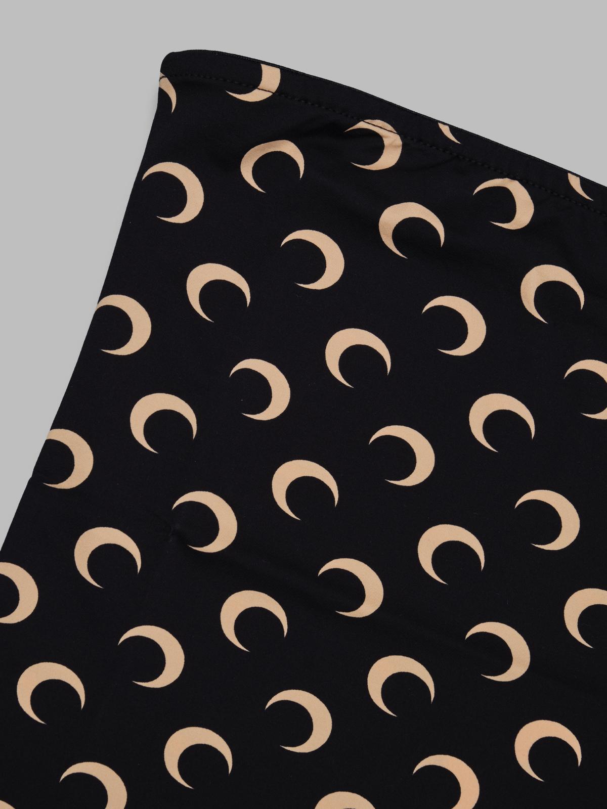 moon printed jerseu bustier top WTS011ACJER0001- IT99 MARINE SERRE 