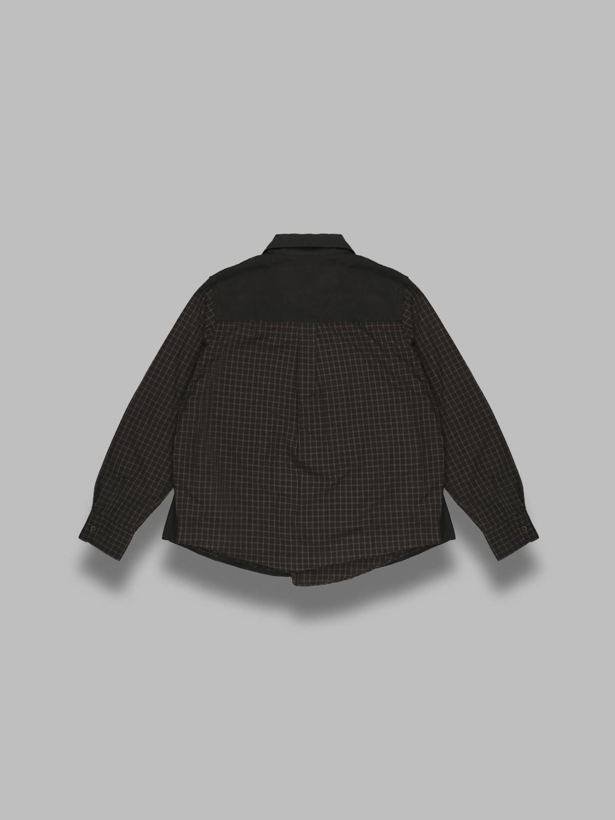 double borrowed shirt M4252DB- BK OUR LEGACY 