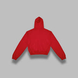 high twist light sweat zip A26SP01MU- RD AURALEE 