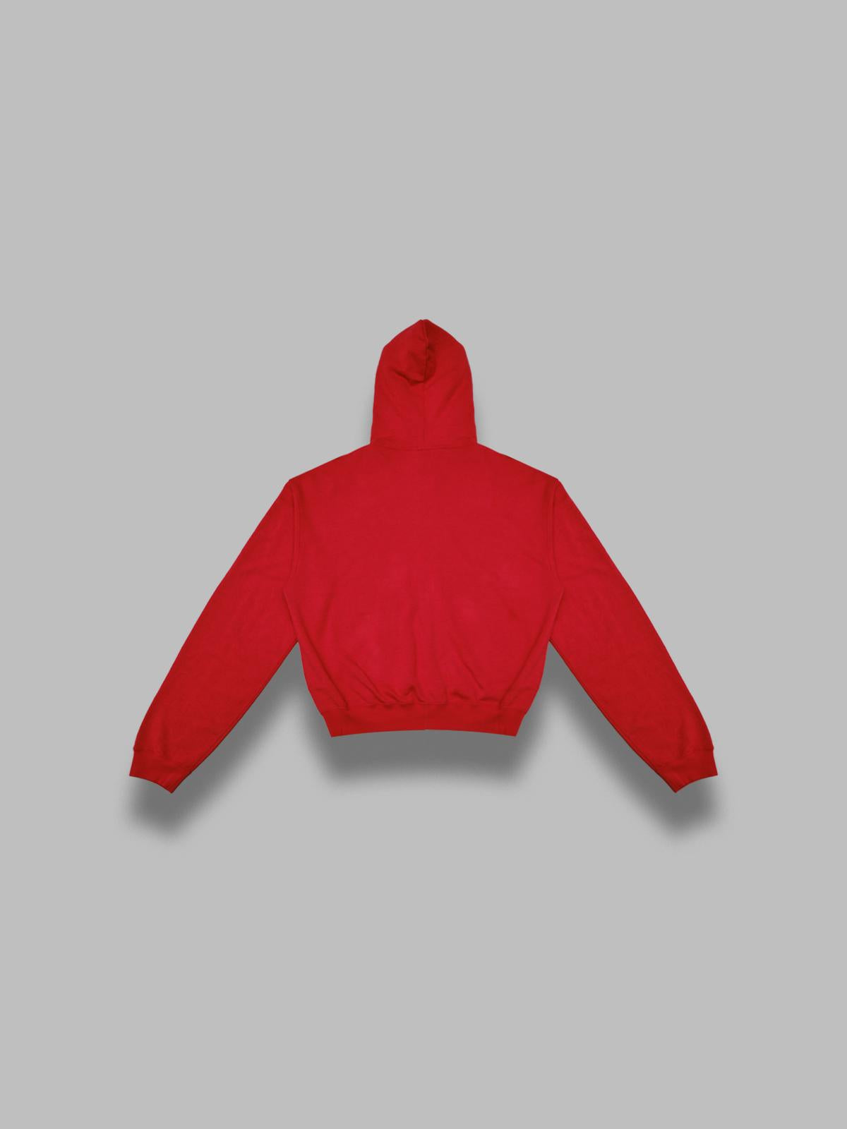 high twist light sweat zip A26SP01MU- RD AURALEE 