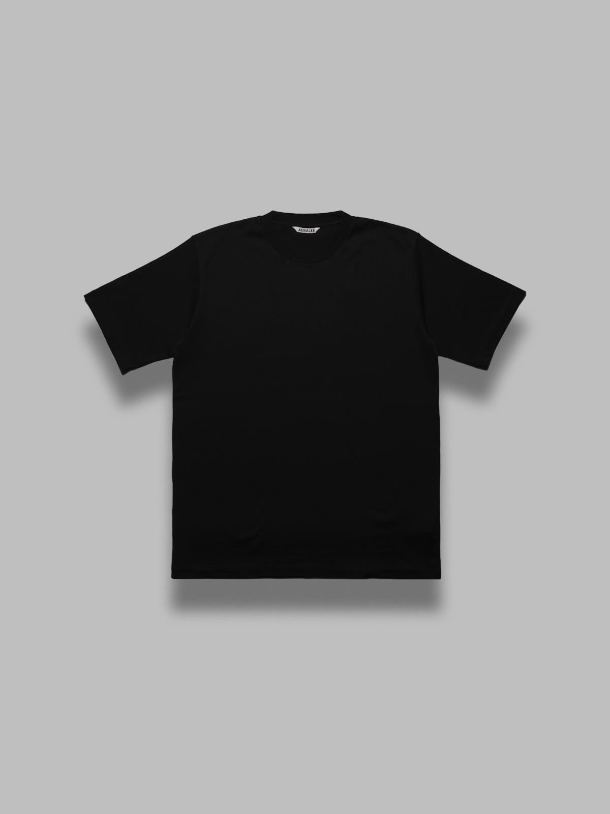 luster plaiting tee A00P02GT- BLK AURALEE 