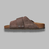 kyoto concrete gray, suede leather/nubuck - calz. s 1029138 GR BIRKENSTOCK 