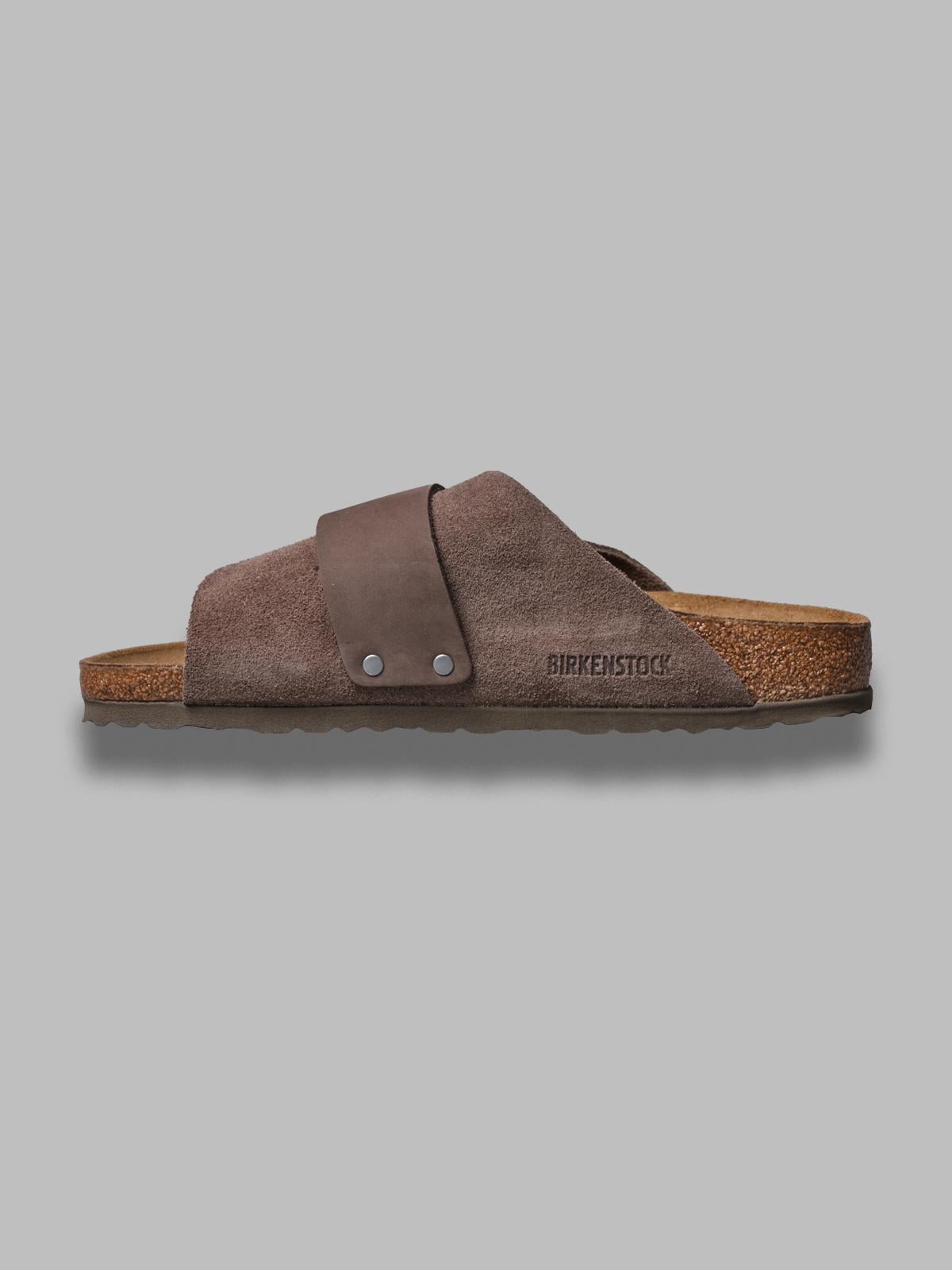 kyoto concrete gray, suede leather/nubuck - calz. s 1029138 GR BIRKENSTOCK 