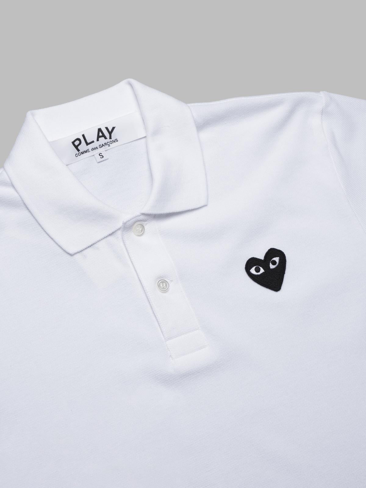 t-shirt black emblem woven AX-T066-051- WHT COMME DES GARÇONS PLAY 