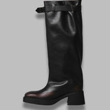 kristel brown tall boots E8_3995- BR MIISTA 