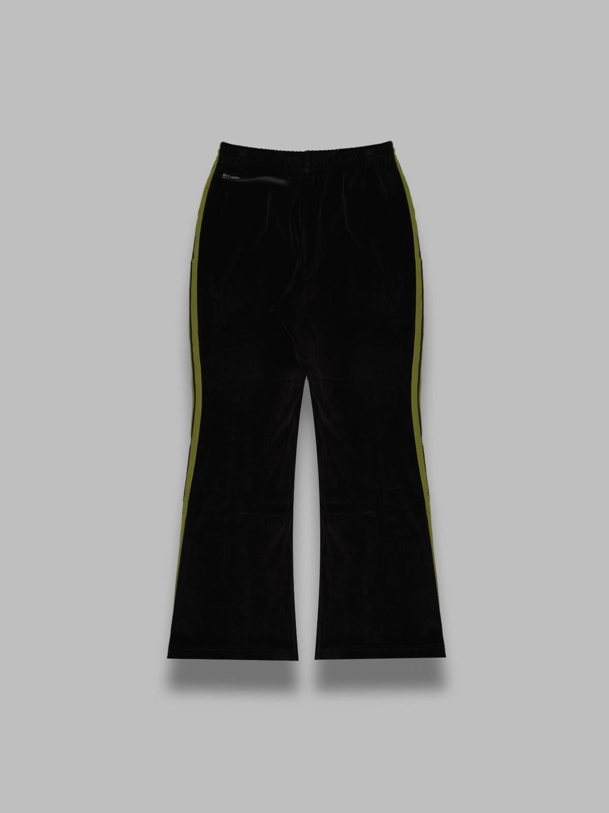 boot-cut track pant RW326- BK NEEDLES 