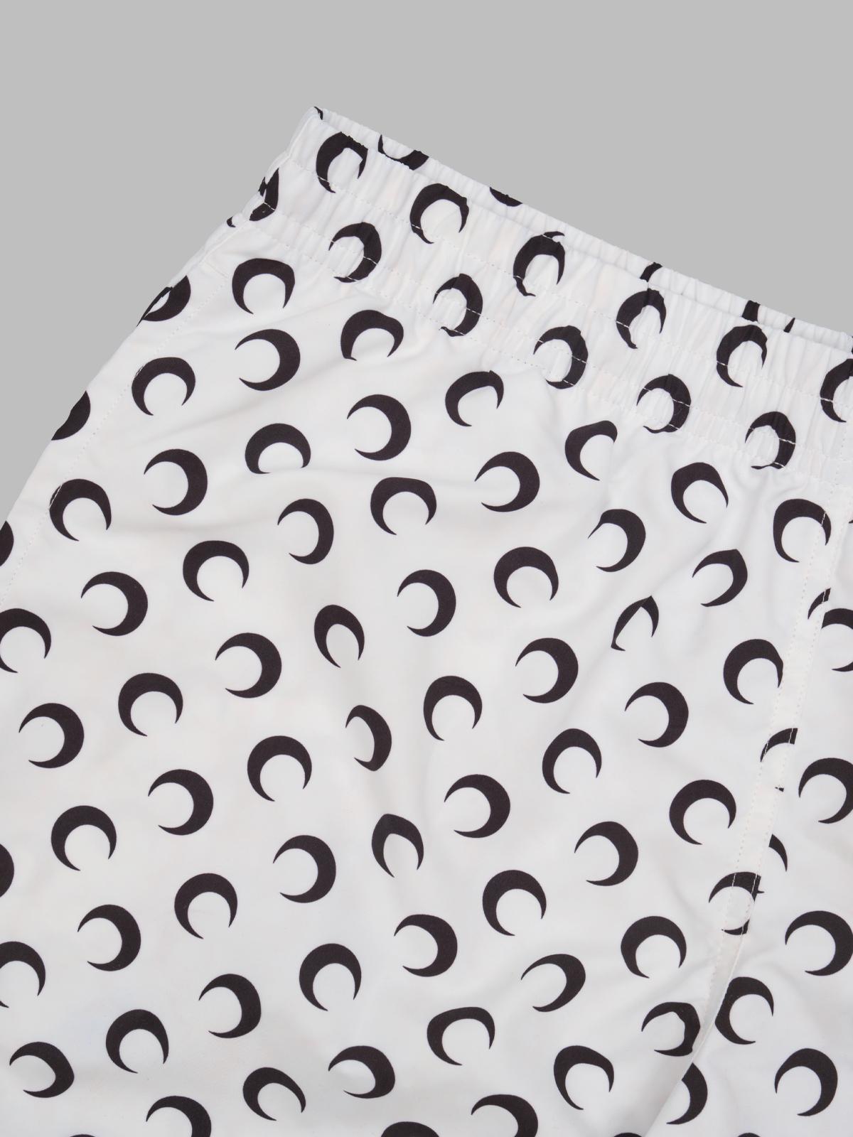 moon printed short MSW002ACWOV0088- WH00 MARINE SERRE 