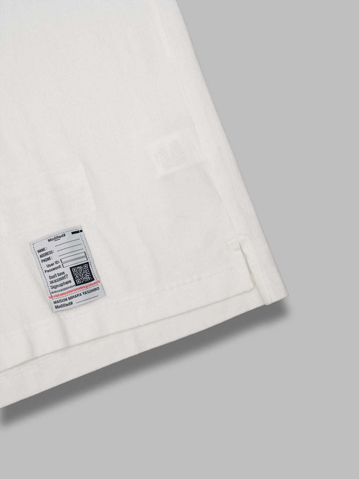  J16TS842- WHT MAISON MIHARA YASUHIRO 