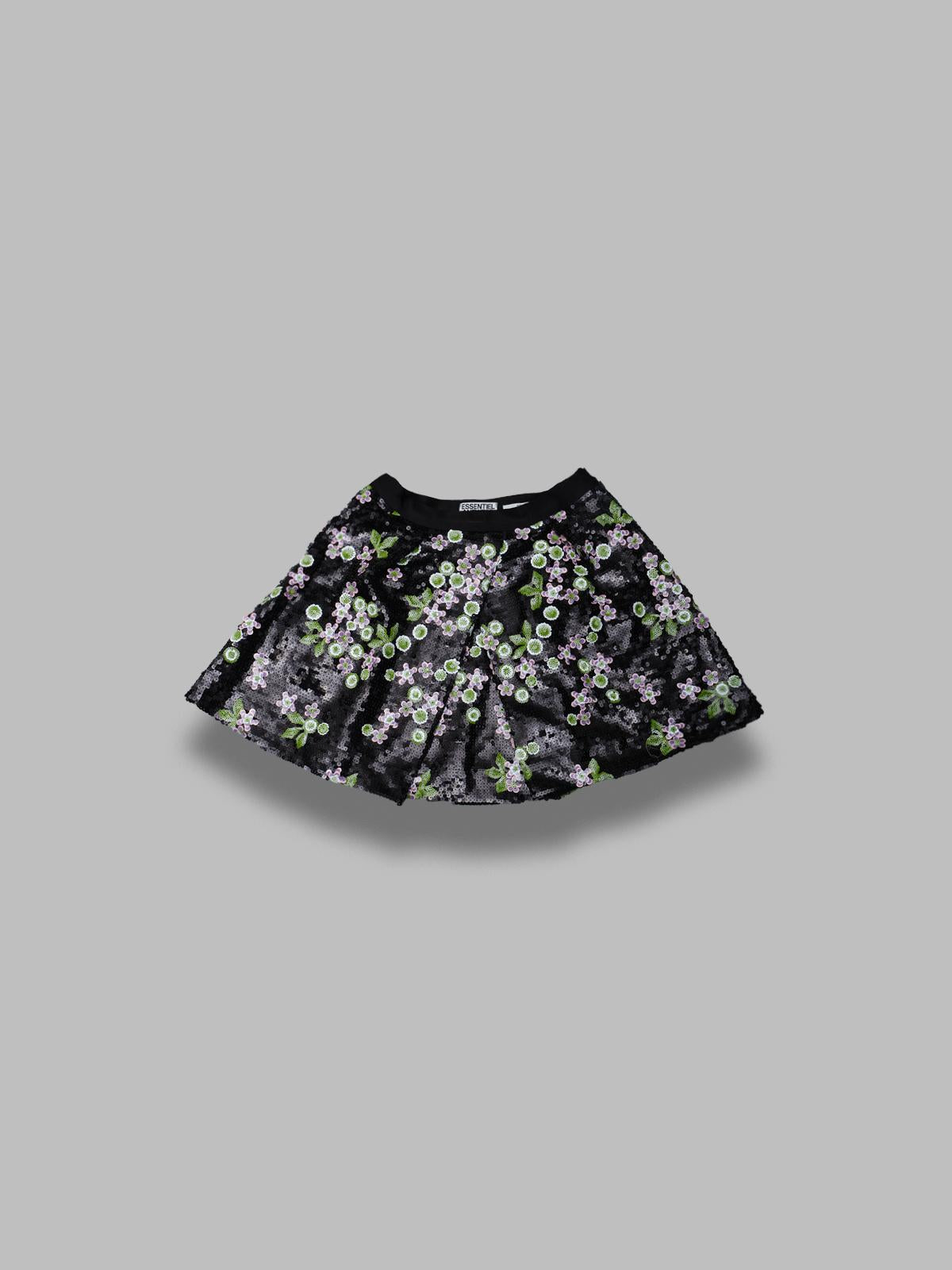 japanese embellished miniskirt JAPANESE- J1BL ESSENTIEL ANTWERP 