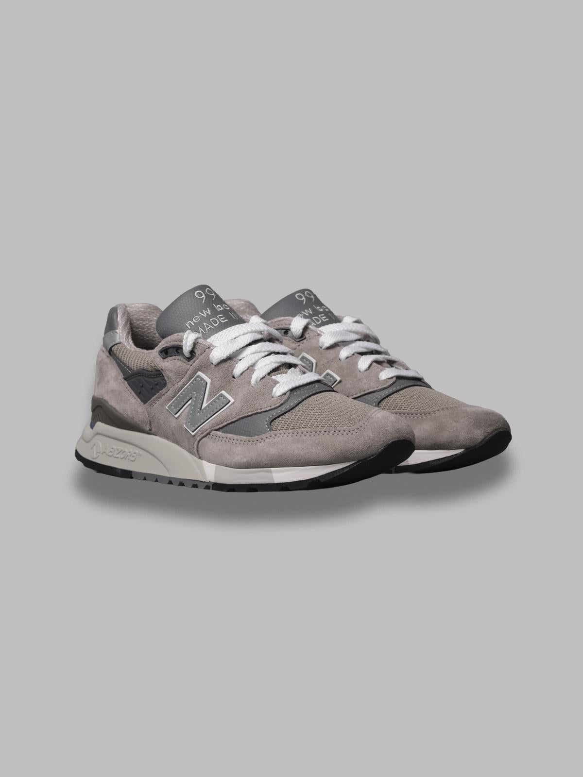 scarpe lifestyle unisex - mtz - leather / textile / other - grey U998GR GR NEW BALANCE 