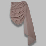 chiffon draped skirt 115521816-BCR1044- 816 ROTATE 