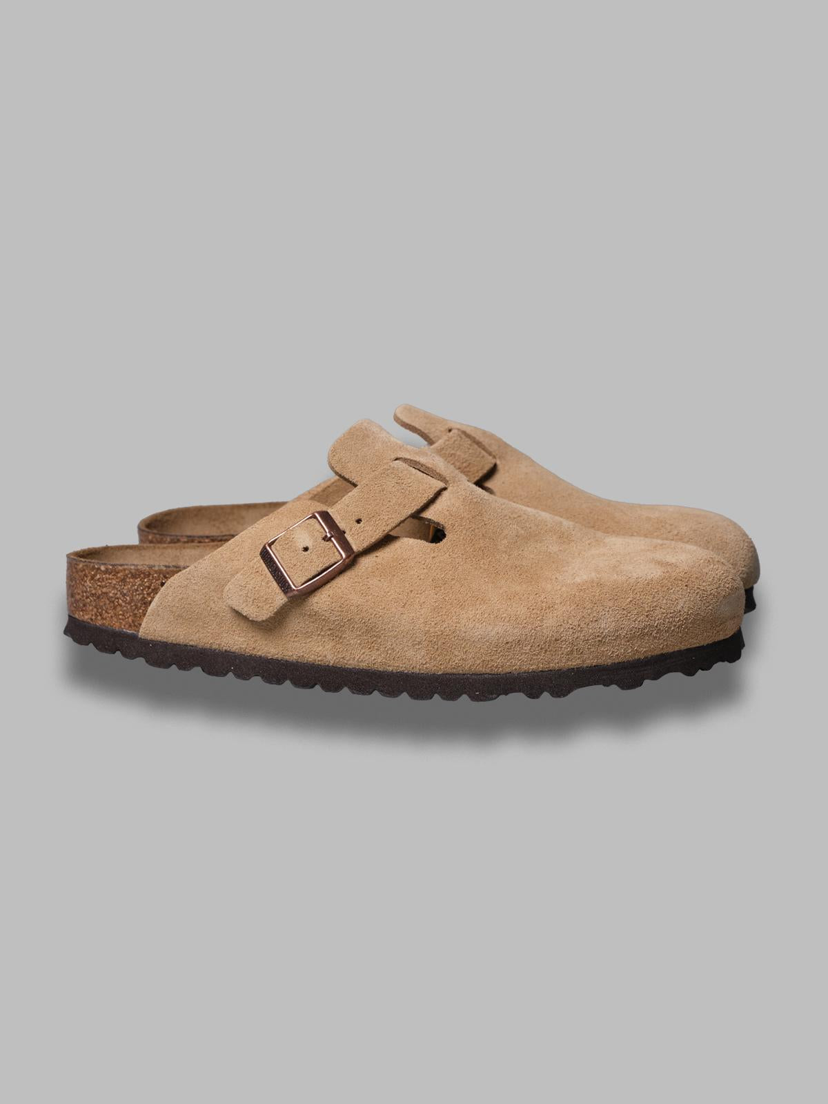 boston latte cream, suede leather - calz. s 1026164 CM BIRKENSTOCK 