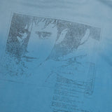 hand writing teal t-shirt 260U131- NVY MISBHV 