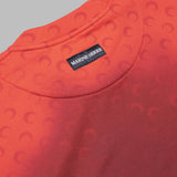 moon faded fleece oversized sweatshirt - 100% cotton made in portugal UST022A-CJER0073- RD10 MARINE SERRE 