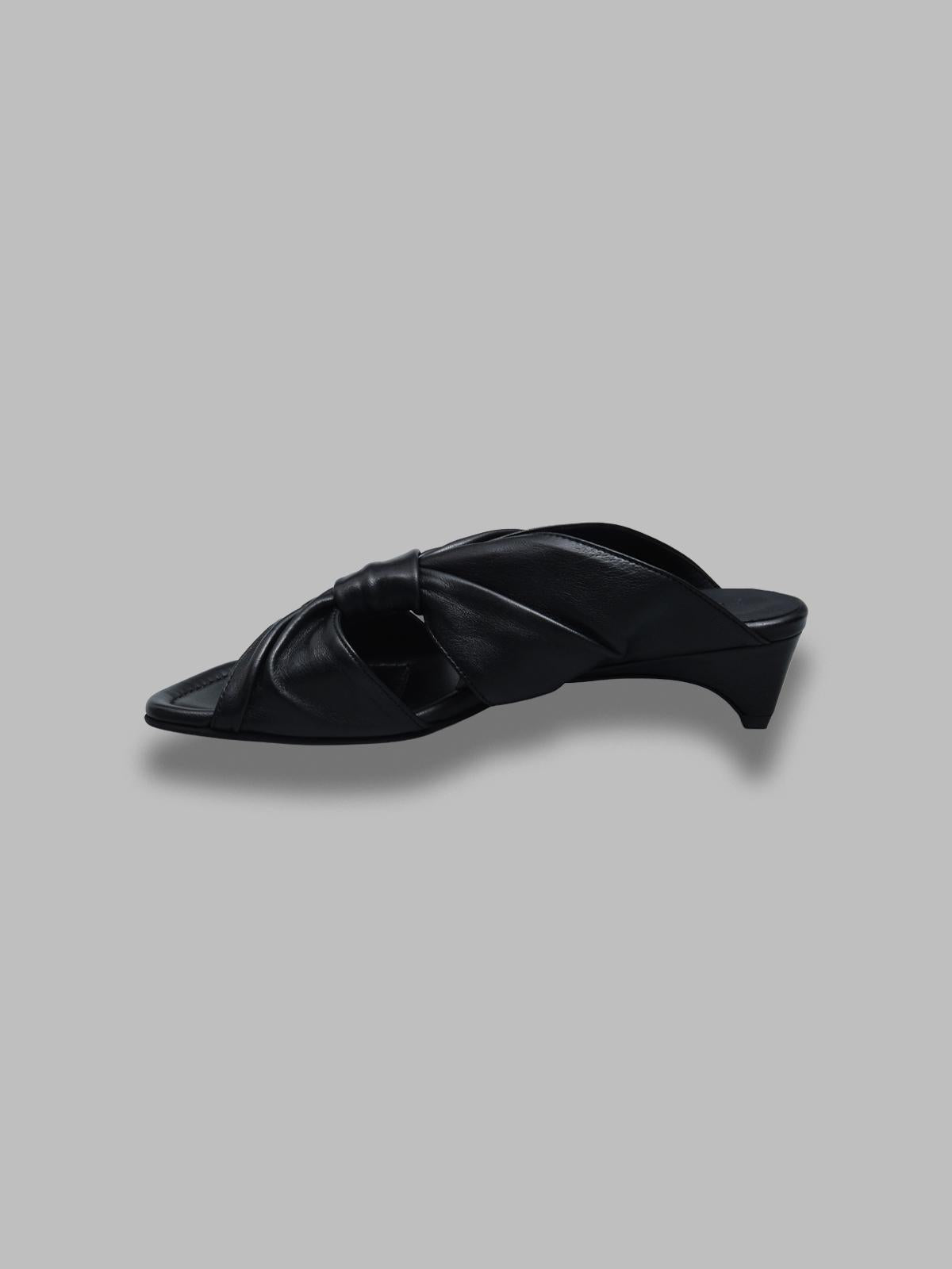 adele sandals 30MM71- NERO POEVE 